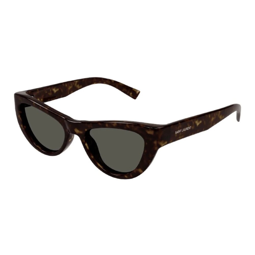 NWT SAINT LAURENT SUNGLASSES DARK HAVANA